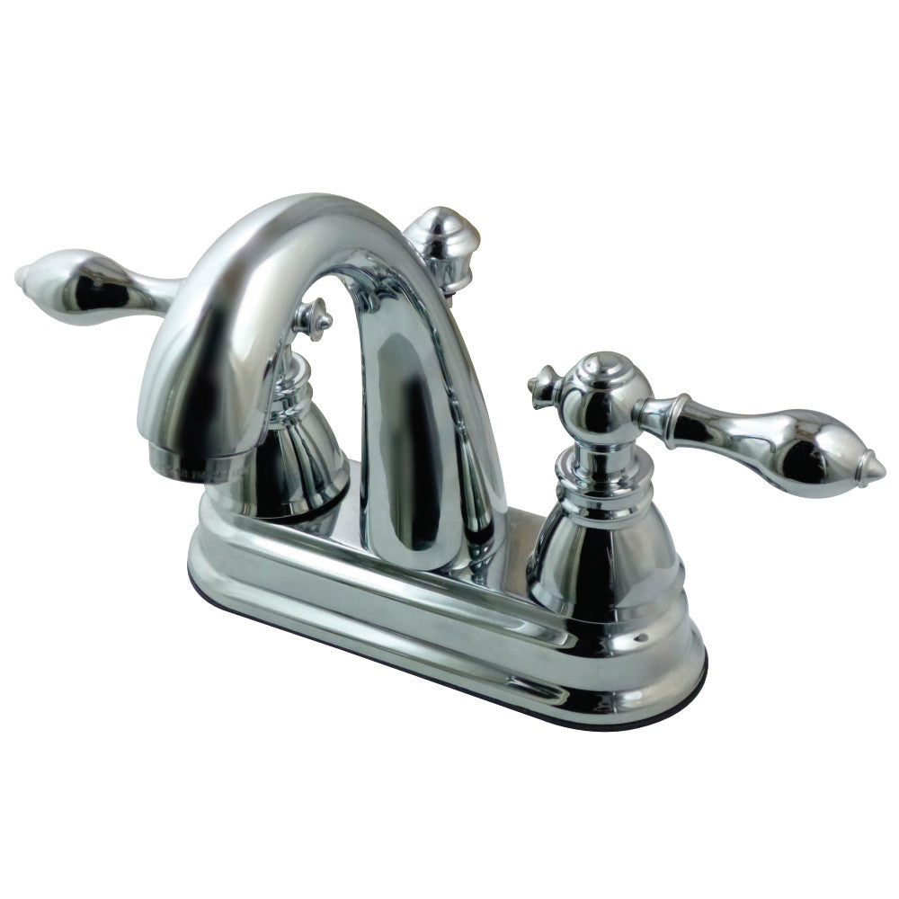 Fauceture FSY561ACLAC American Classic 4 in. Centerset Bathroom Faucet with Plastic Pop-Up