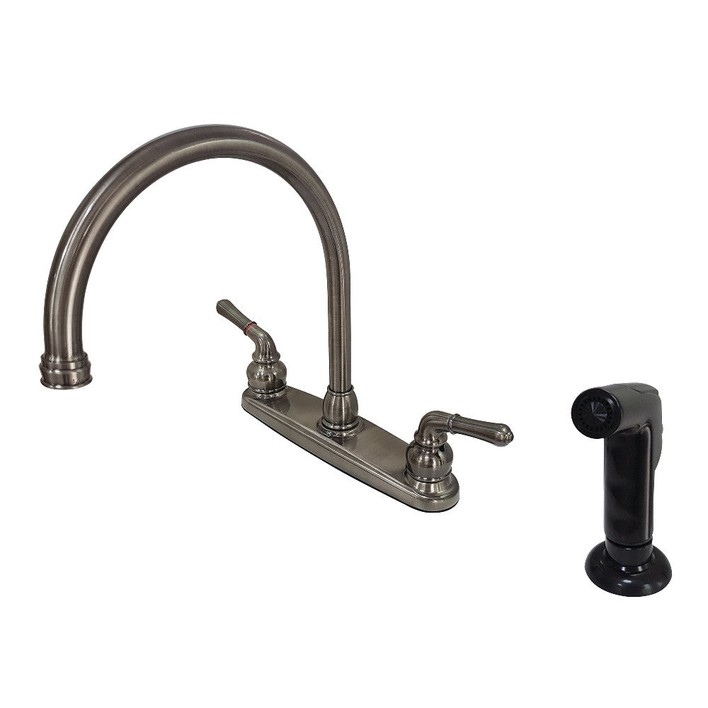 Kingston Brass KB796SP Magellan 8-Inch Centerset Kitchen Faucet
