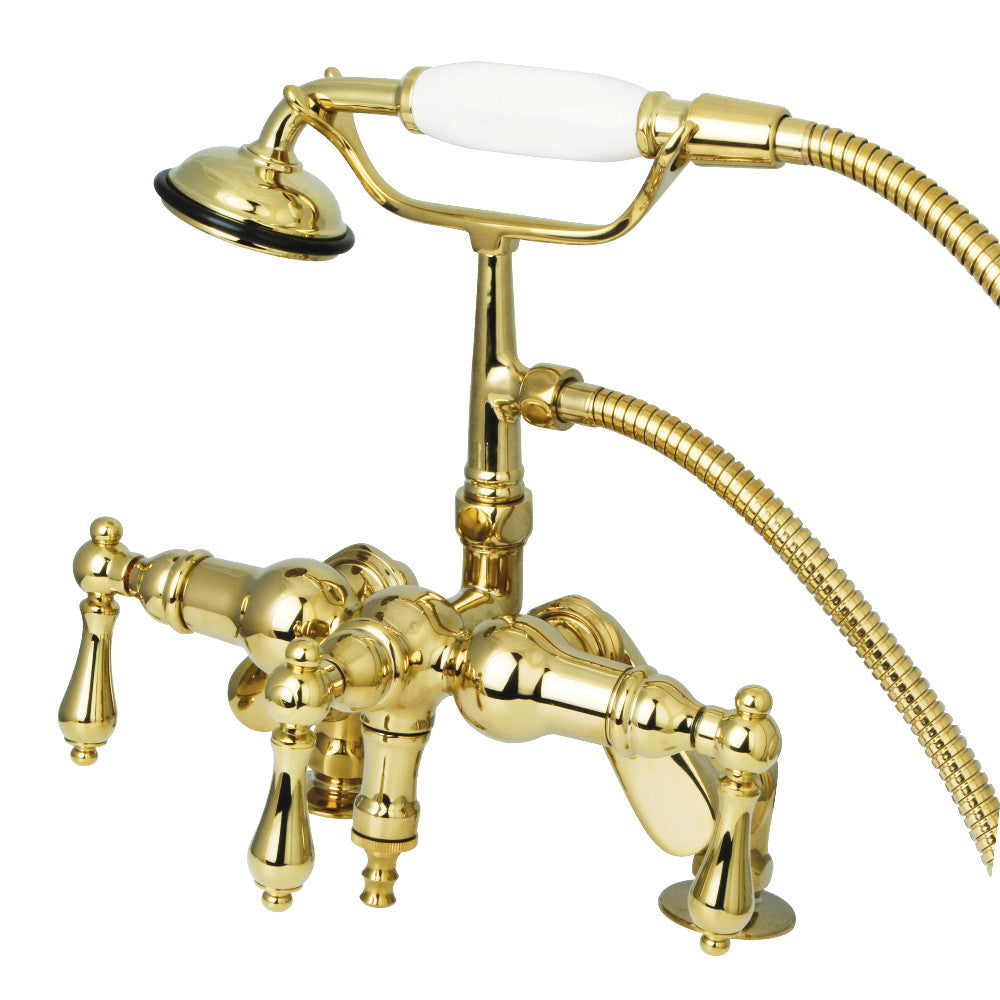 Vintage Adjustable Center Deck Mount Tub Faucet
