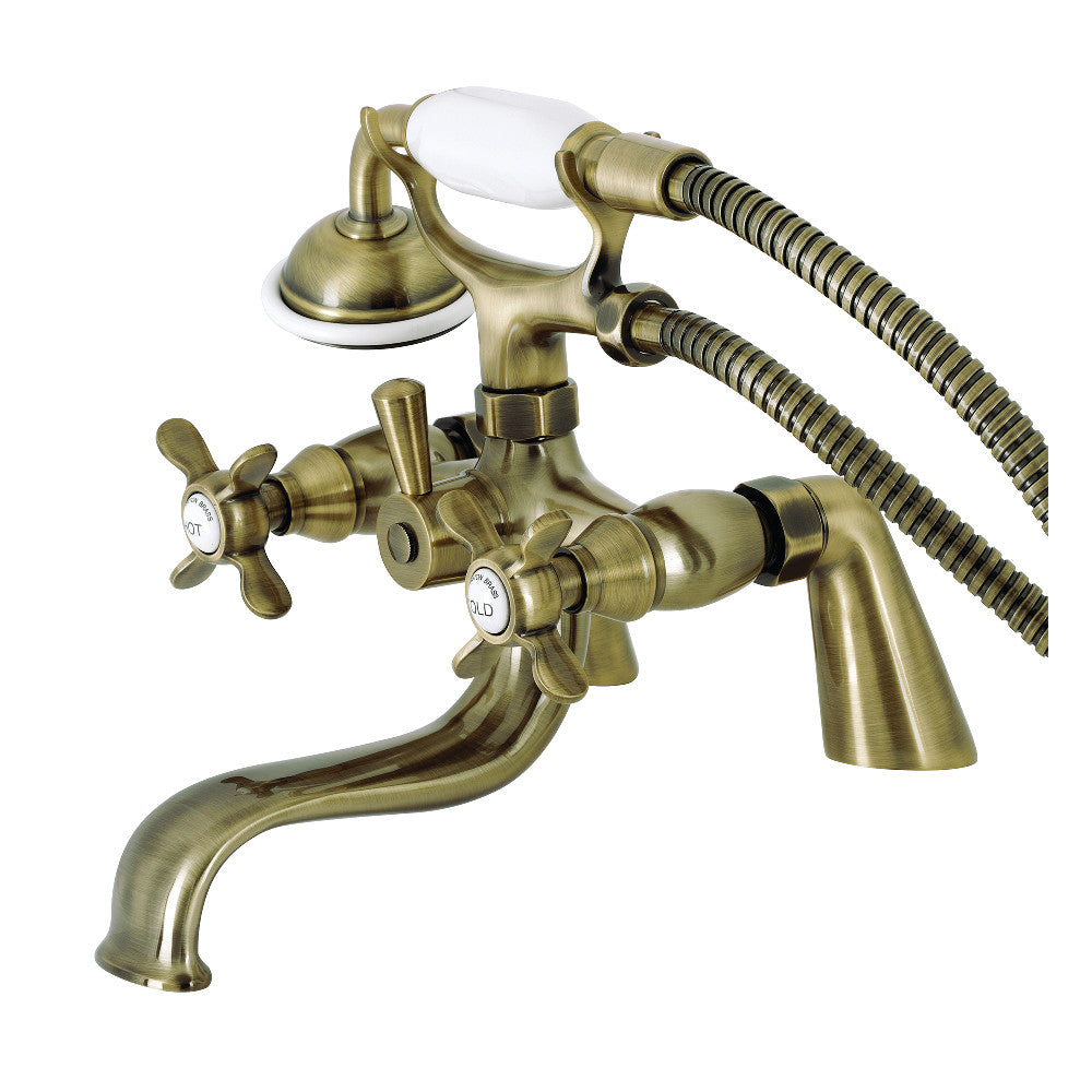 Essex Deck Mount Clawfoot Tub Faucet with Hand Shower