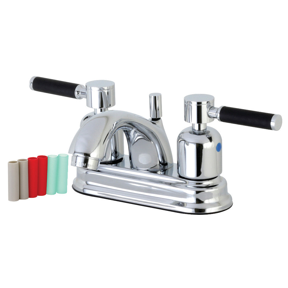 Kingston Brass FB2605DKL 4 in. Centerset Bathroom Faucet
