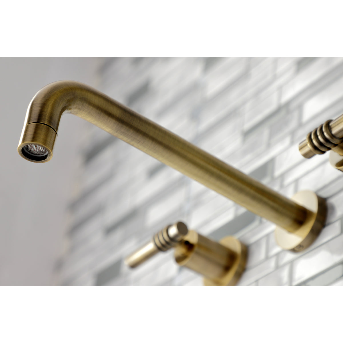 Milano Two-Handle Wall Mount Tub Faucet
