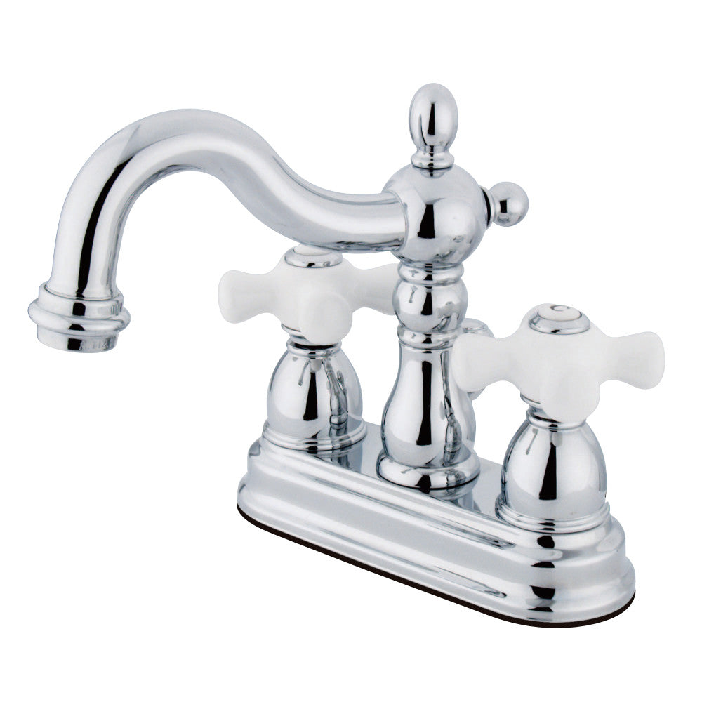 Kingston Brass KB160PXAC Heritage 4 in. Centerset Bathroom Faucet
