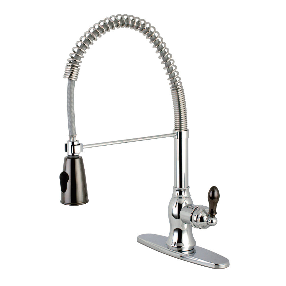 Gourmetier GSY8891AKL Kaiser Single-Handle Pre-Rinse Kitchen Faucet