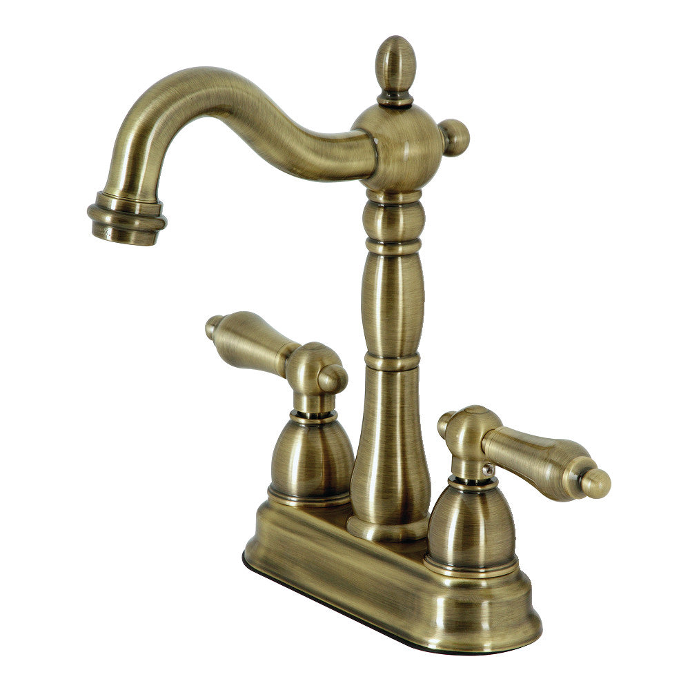 Kingston Brass KB1491AL Heritage Two-Handle Bar Faucet