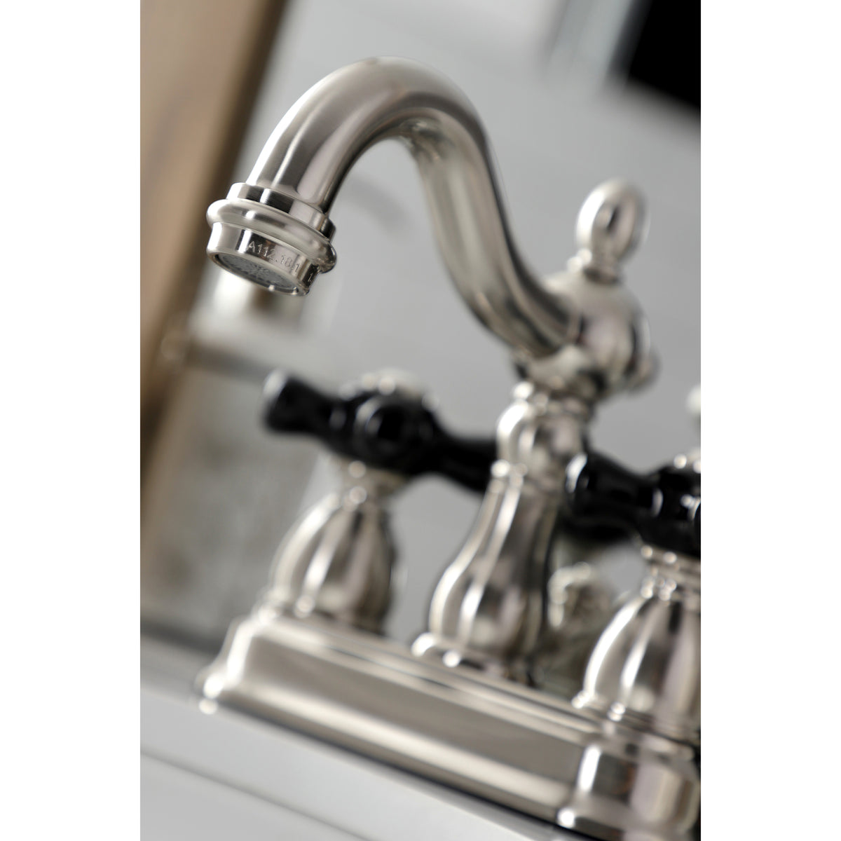 Kingston Brass KB1604PKX 4 in. Centerset Bathroom Faucet