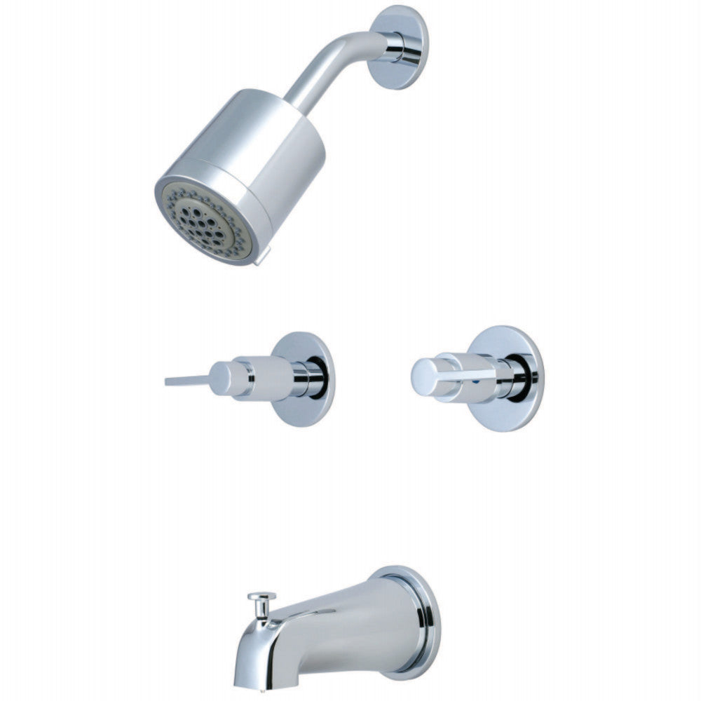 NuvoFusion Two-Handle Tub and Shower Faucet
