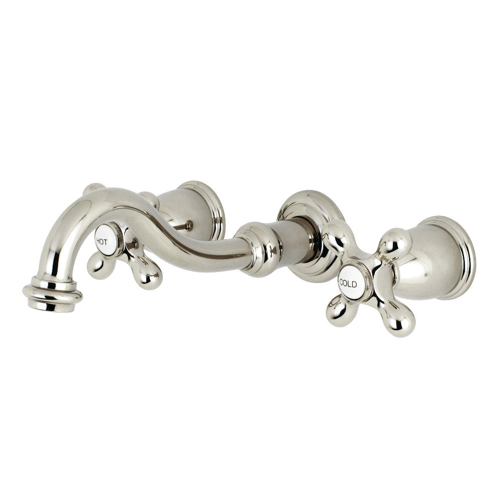 Restoration Two-Handle Wall Mount Tub Faucet