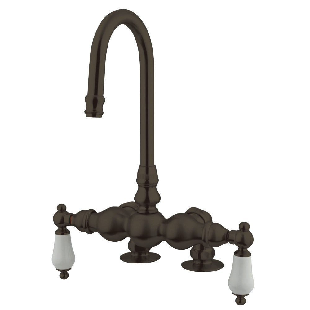 Vintage 3-3/8-Inch Deck Mount Tub Faucet