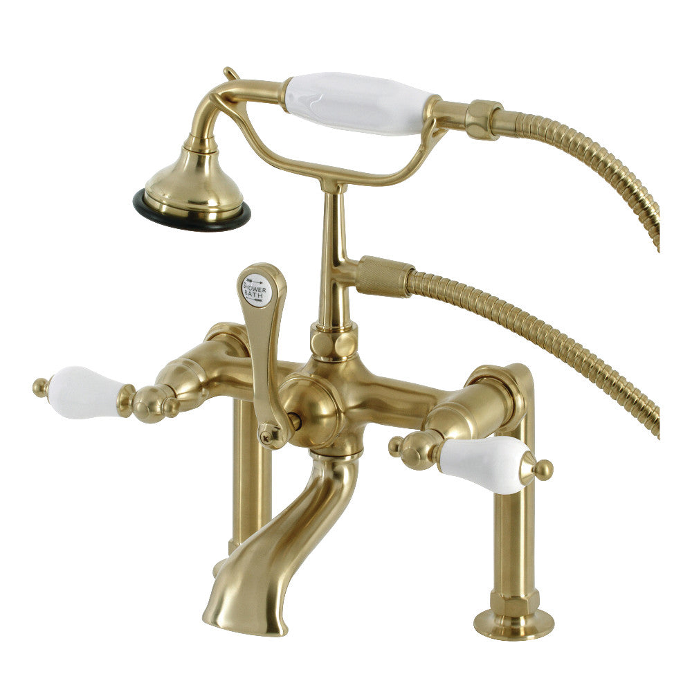 Auqa Vintage Deck Mount Clawfoot Tub Faucet