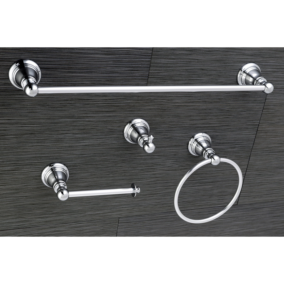 Kingston Brass American Classic 4-Piece Bathroom Accessory Set