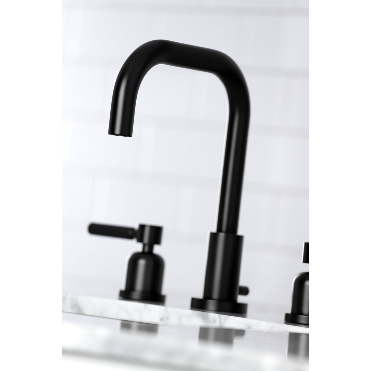 Kingston Brass FSC8930DKL Kaiser Widespread Bathroom Faucet with Brass Pop-Up