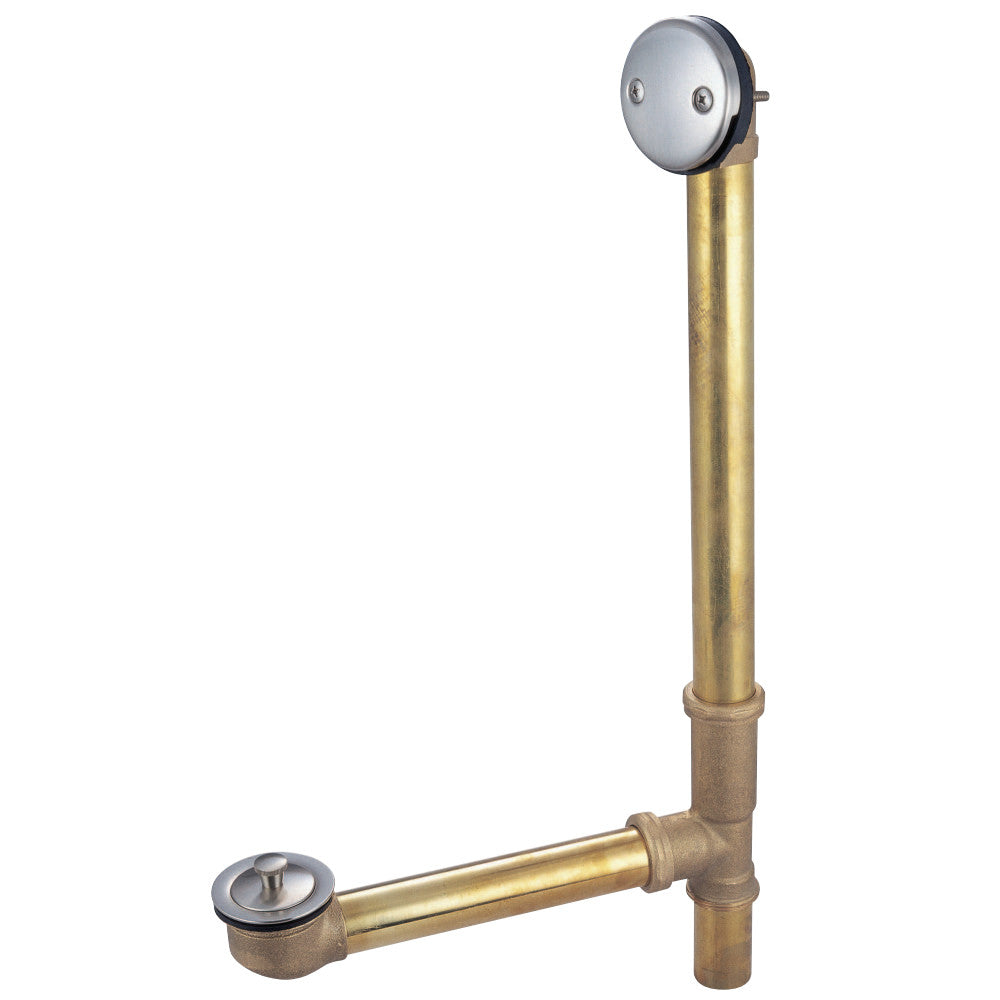 Kingston Brass 16" Tub Waste with Overflow with Lift and Lock Drain