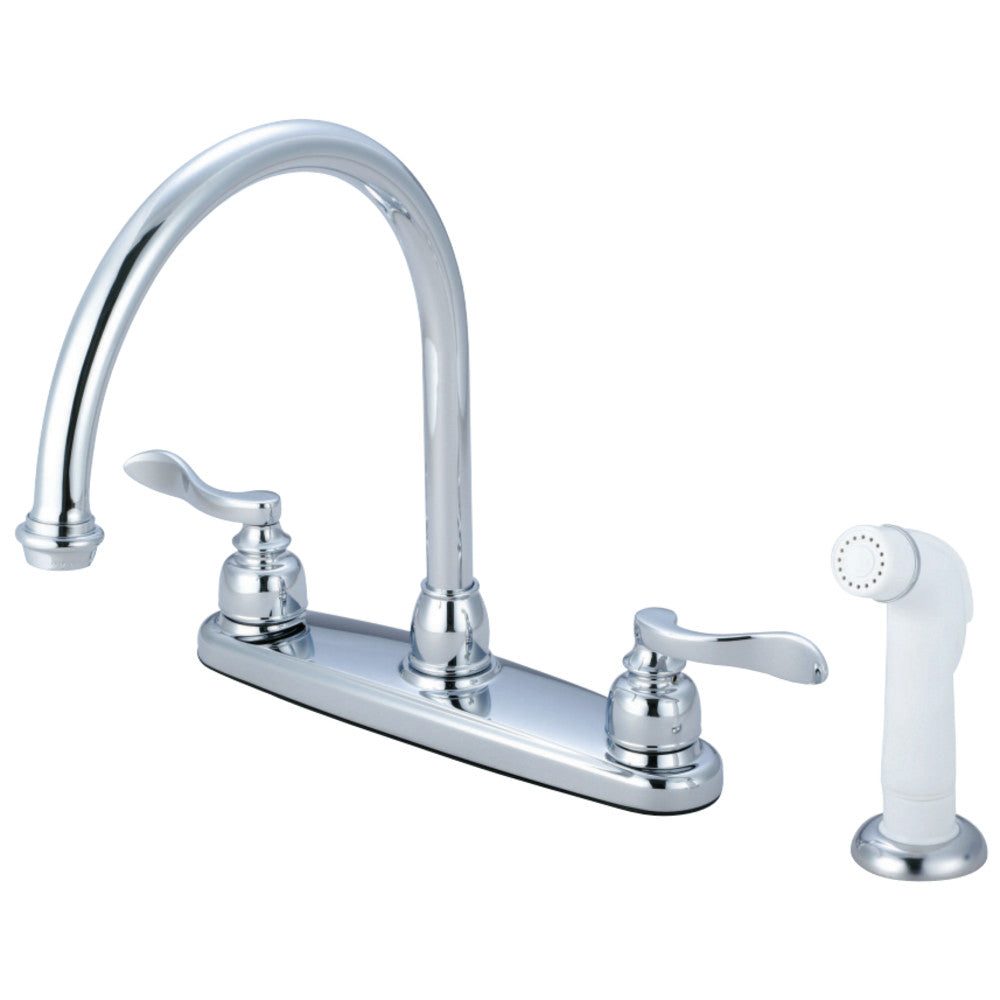 Kingston Brass KB8795NFL NuWave French Centerset Kitchen Faucet