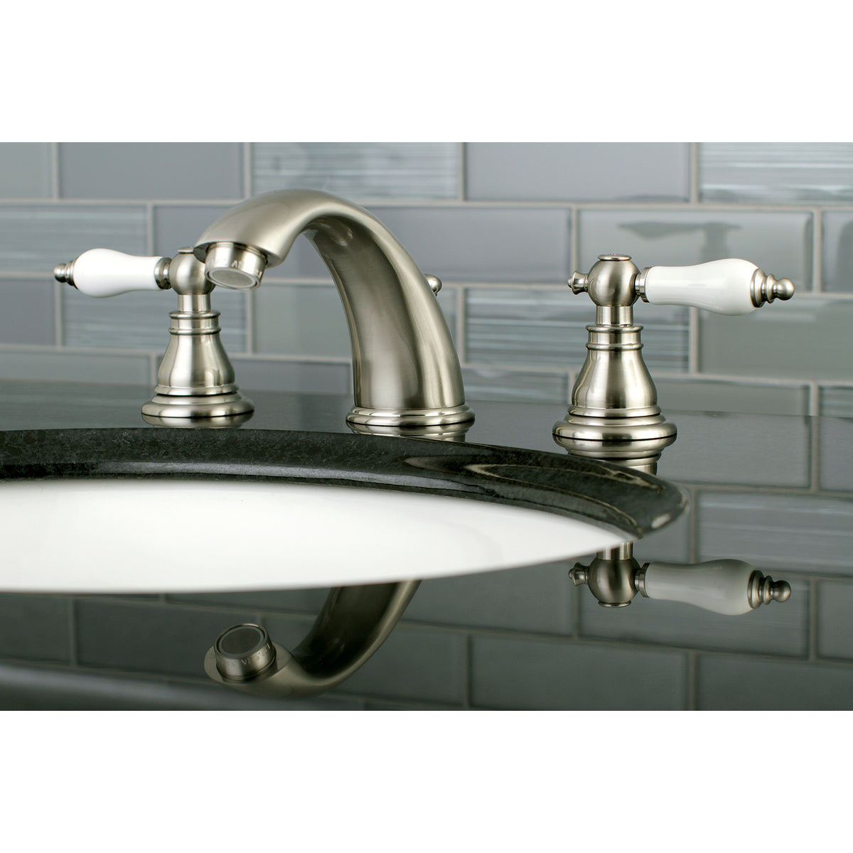 Kingston Brass KB965APL Widespread Bathroom Faucet