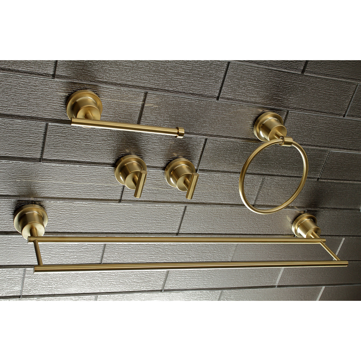 Kingston Brass Concord 5-Piece Bathroom Accessory Sets