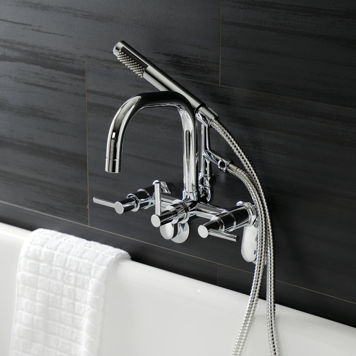 Vintage AE8458DL Concord Wall Mount Clawfoot Tub Faucet