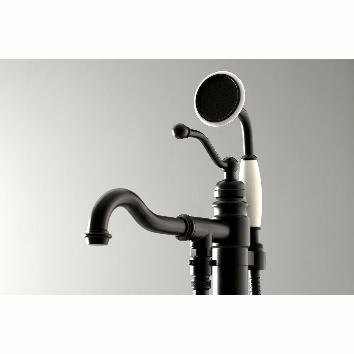 English Country Freestanding Tub Faucet with Hand Shower