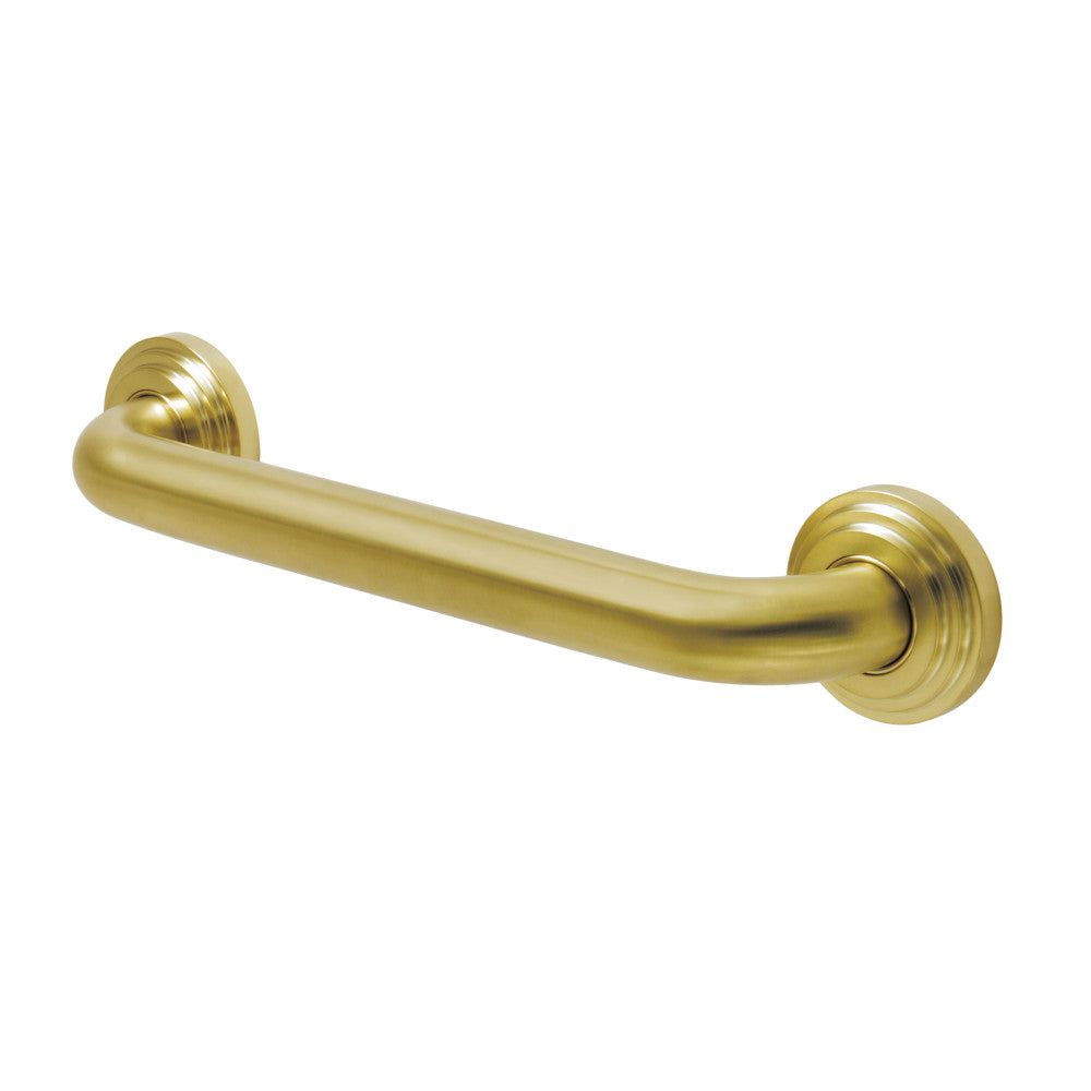 Kingston Brass Milano 12-Inch Decorative 1-1/4-Inch OD Grab Bar