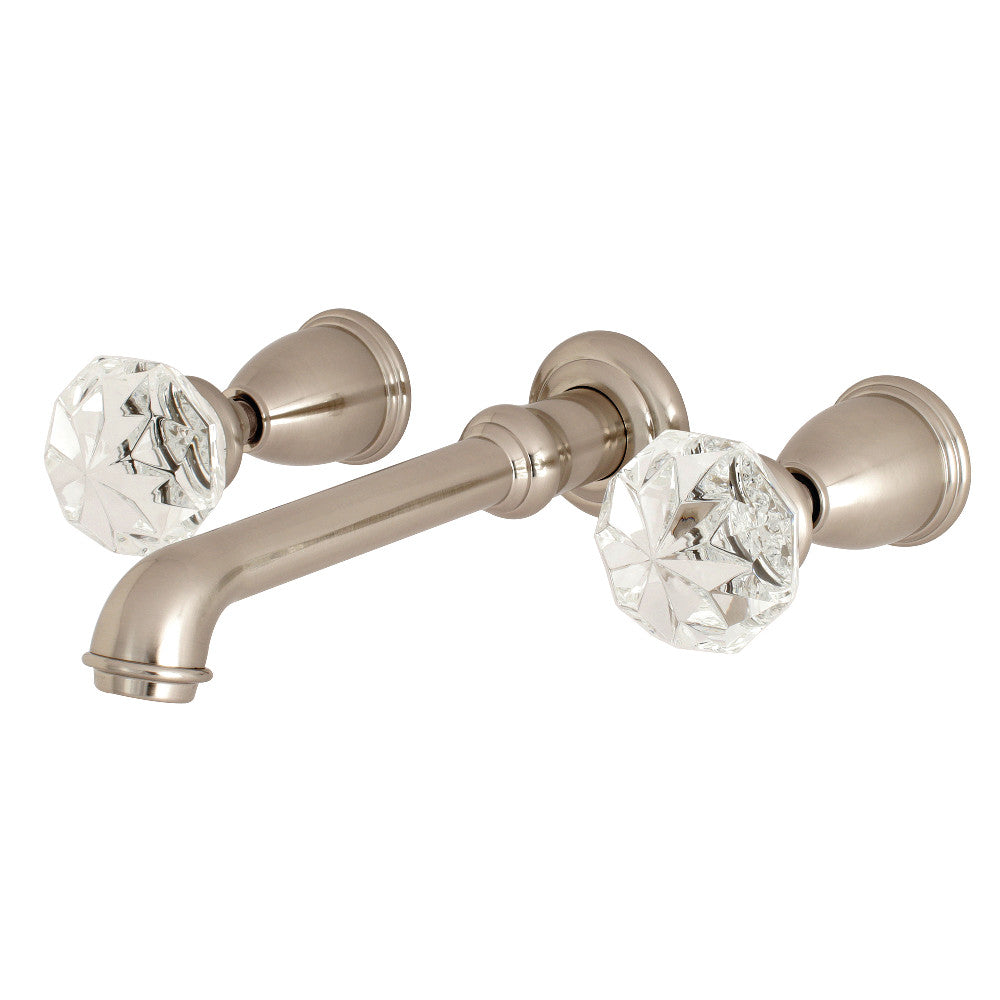 Krystal Onyx Wall Mount Roman Tub Faucet