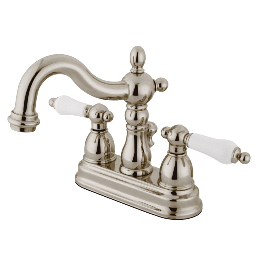 Kingston Brass KB1606PL Heritage 4 in. Centerset Bathroom Faucet