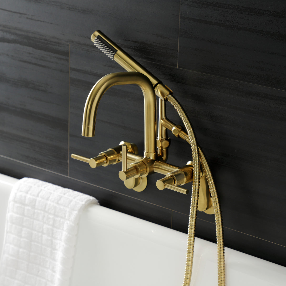 Vintage AE8458DL Concord Wall Mount Clawfoot Tub Faucet