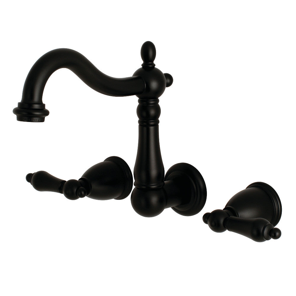 Kingston Brass KS1251AL Wall Mount Bathroom Faucet