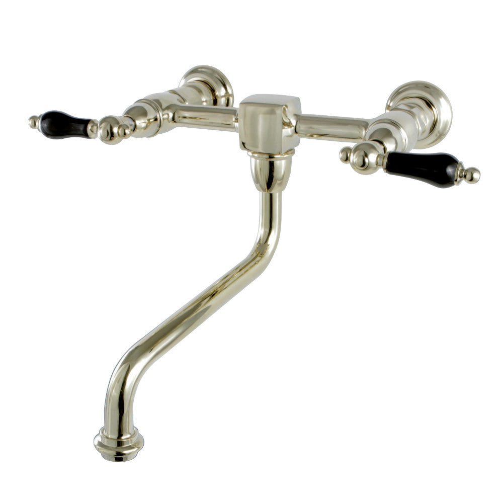 Kingston Brass KS1216PKL Duchess Wall Mount Bathroom Faucet