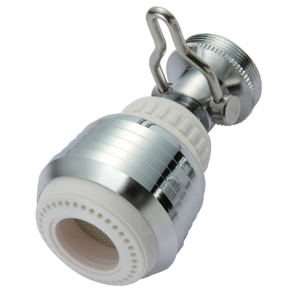 Kingston Brass KA282C20 Dual Spray Swivel Kitchen Aerator With Handle Stop Valve