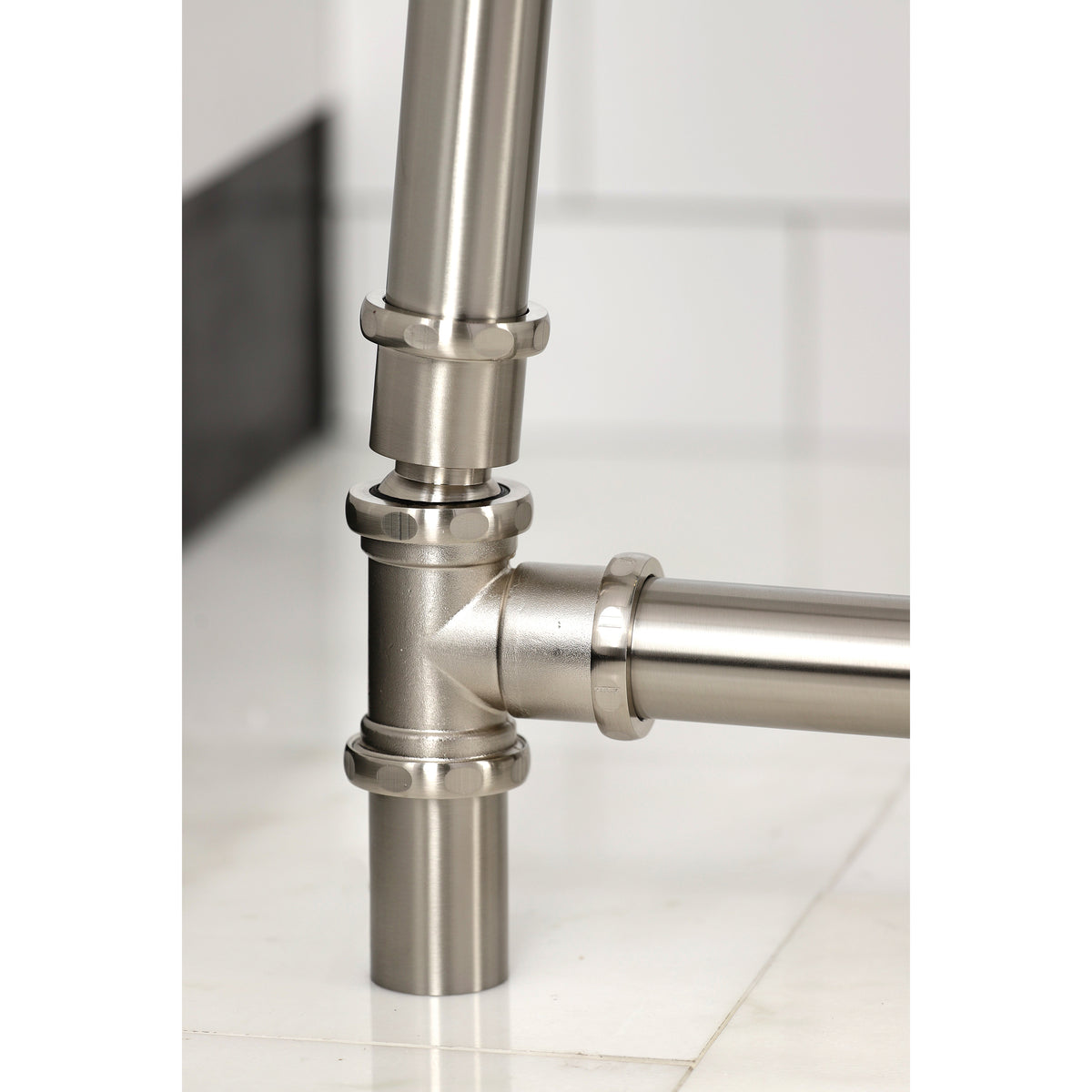 Kingston Brass Tub Double Pivoting Waste & Overflow, 21 Gauge
