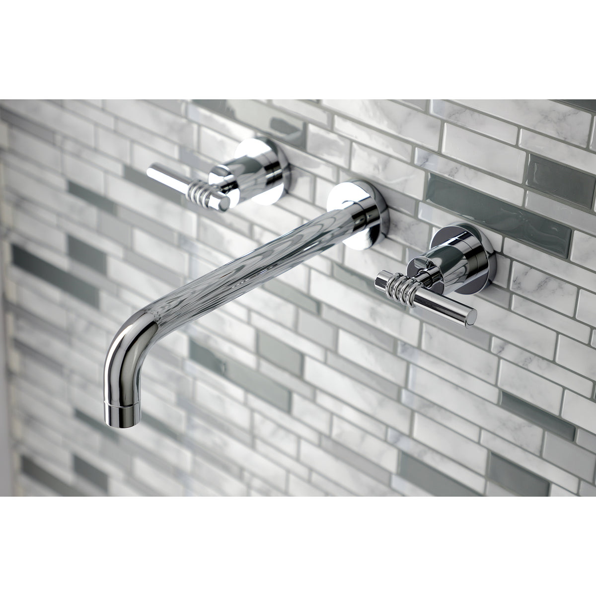 Milano Two-Handle Wall Mount Tub Faucet
