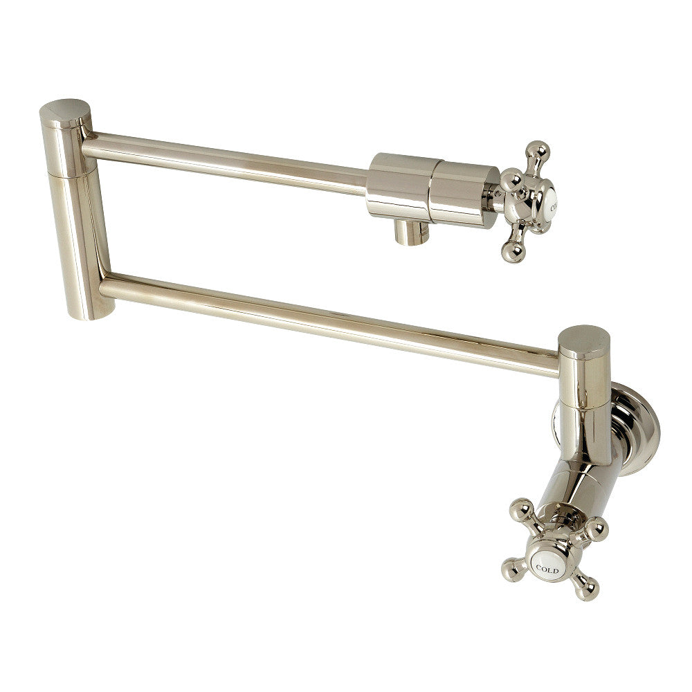 Kingston Brass KS4106BX Metropolitan Wall Mount Pot Filler