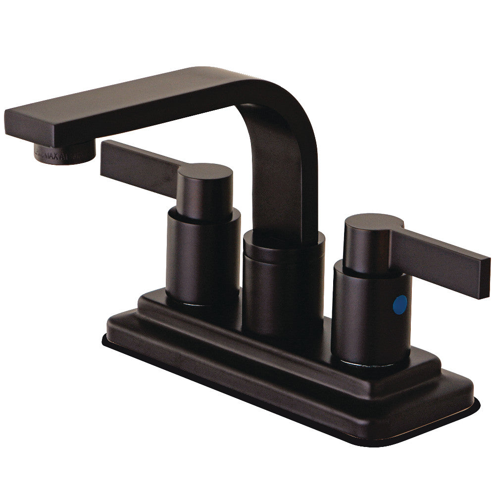 Kingston Brass KB8462NDL NuvoFusion 4-Inch Centerset Bathroom Faucet