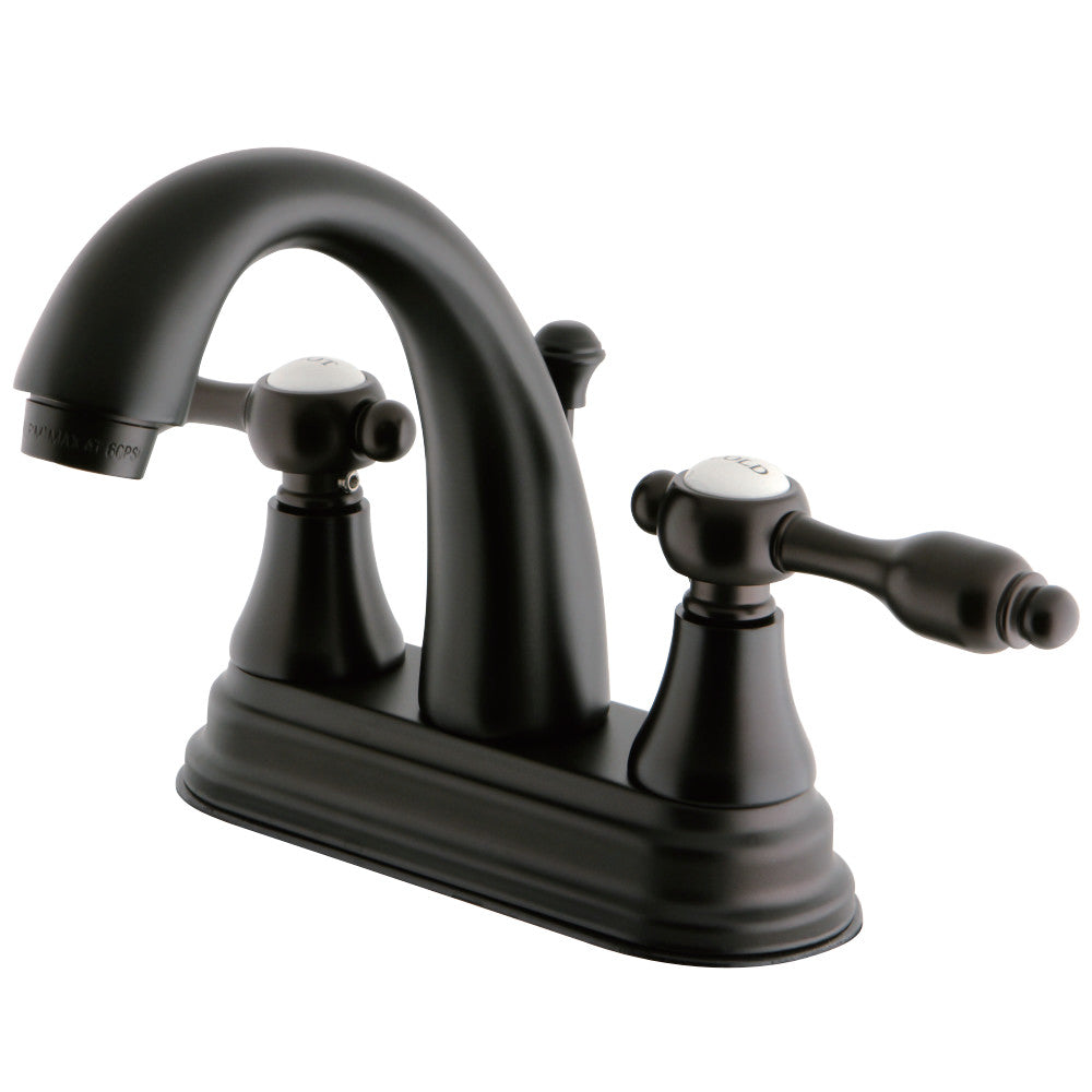 Kingston Brass KS7618TAL 4 in. Centerset Bathroom Faucet