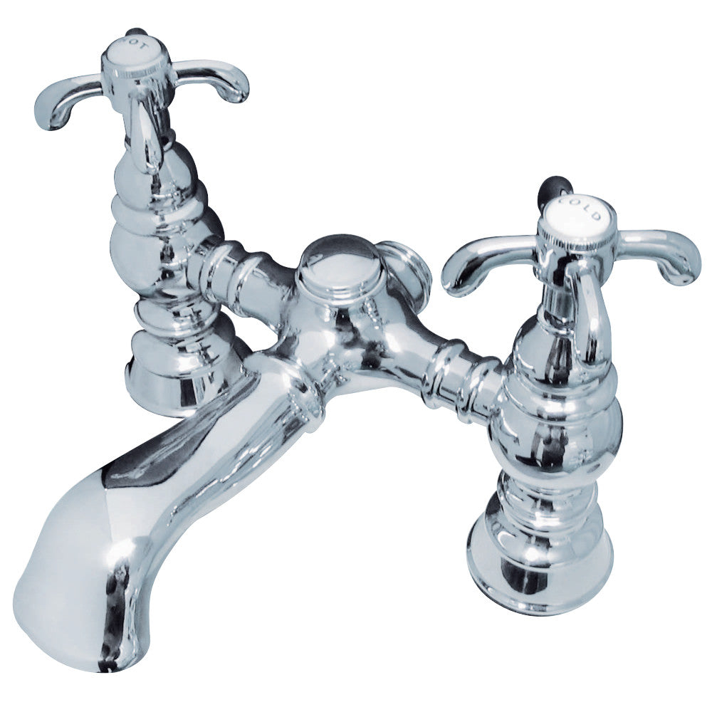Vintage 7-Inch Deck Mount Tub Faucet
