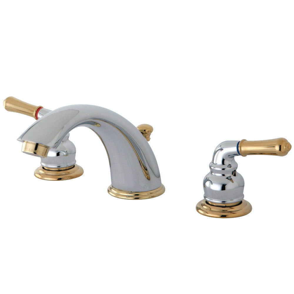 Kingston Brass KB963 Magellan Widespread Bathroom Faucet with Retail Pop-Up