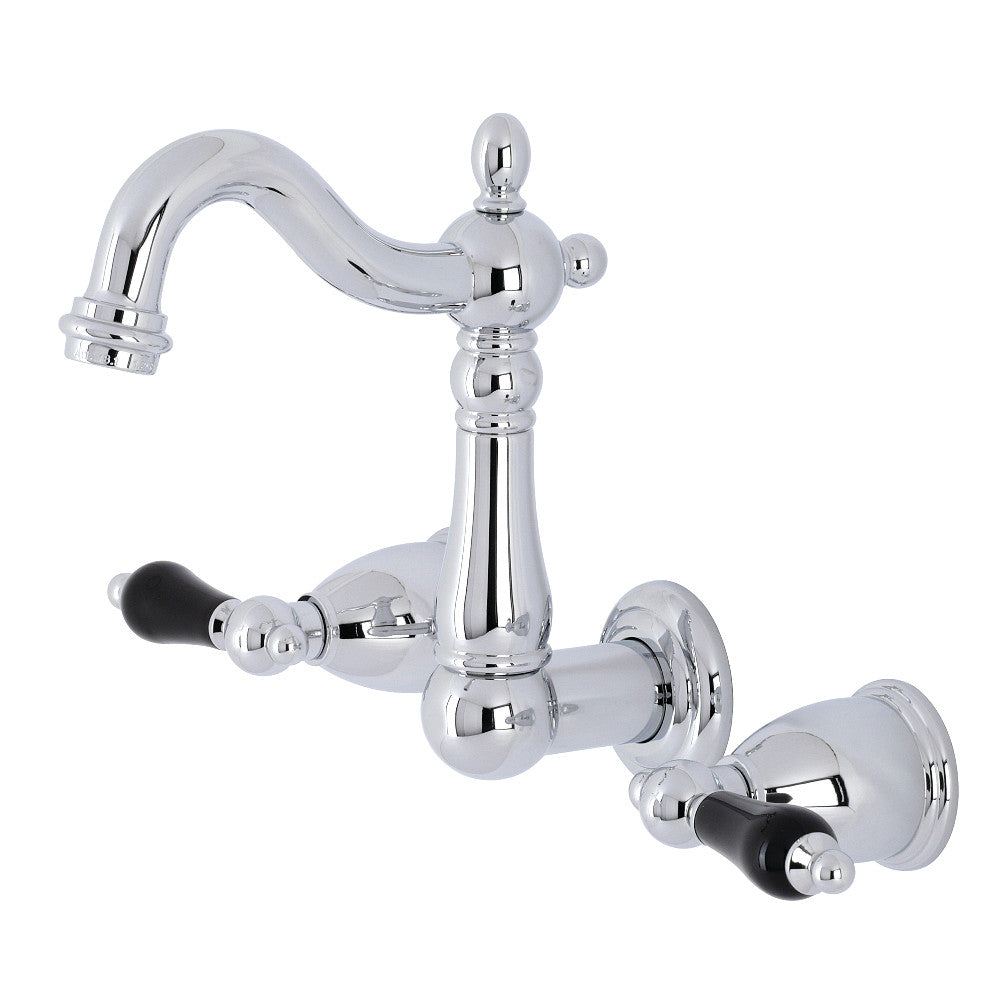 Kingston Brass KS1220PKL Duchess Two-Handle Wall Mount Bathroom Faucet