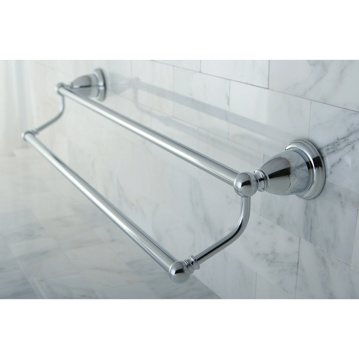 Kingston Brass Heritage 24" Dual Towel Bar