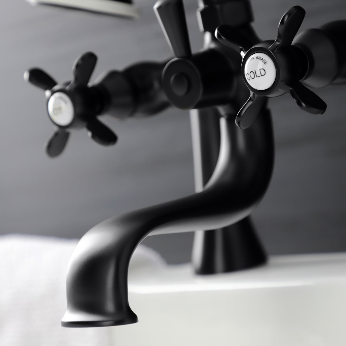 Essex Deck Mount Clawfoot Tub Faucet with Hand Shower