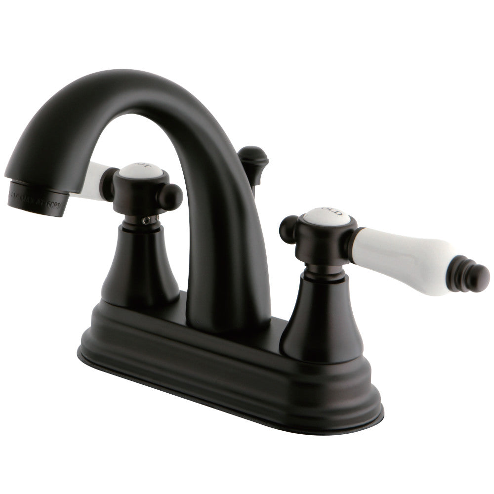 Kingston Brass KS7618BPL 4 in. Centerset Bathroom Faucet