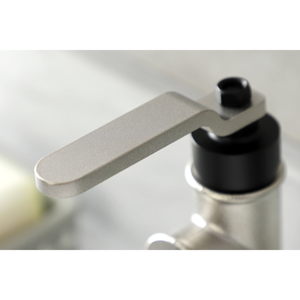 Kingston Brass KSD2828KL Whitaker Single-Handle Bathroom Faucet with Push Pop-Up