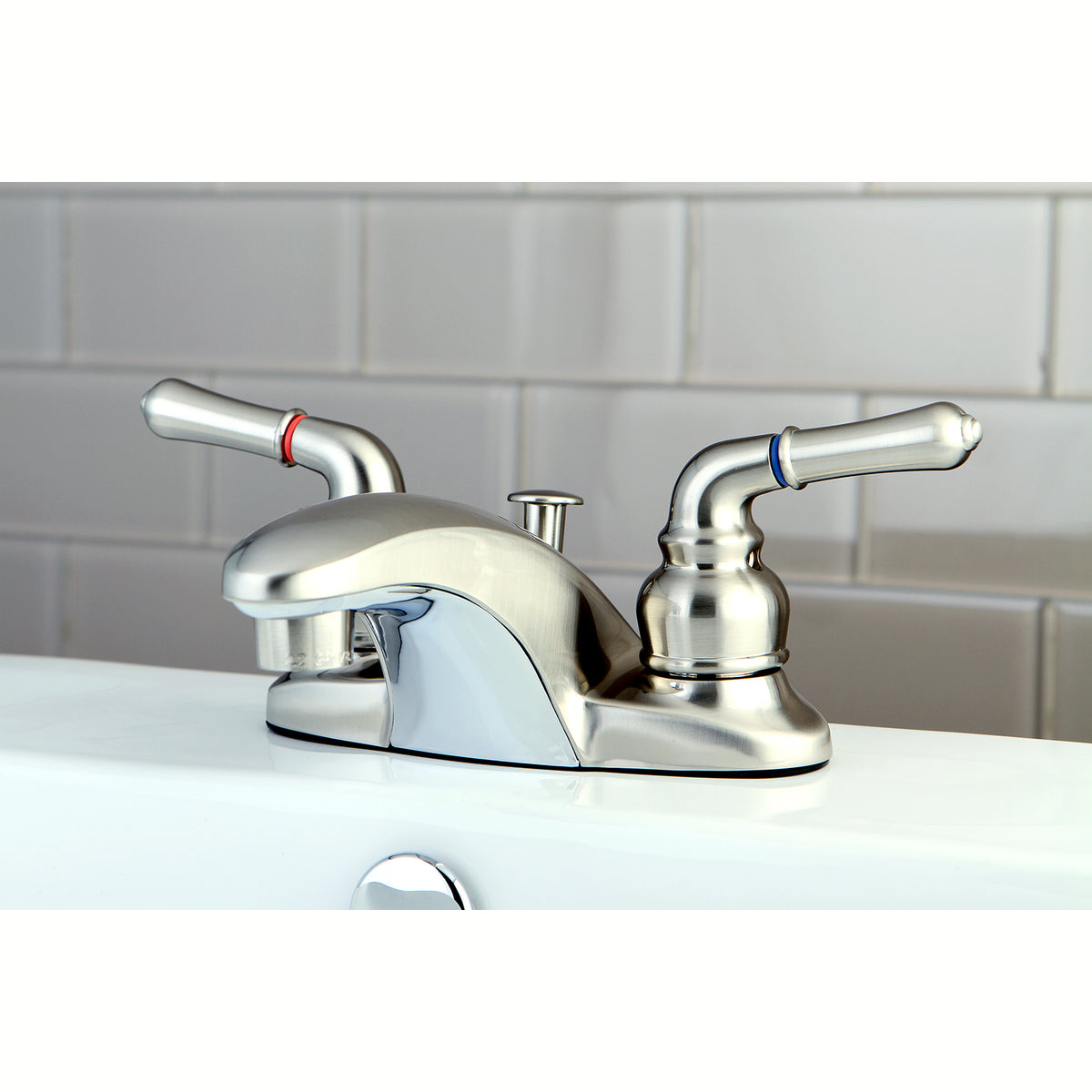 Kingston Brass KB622 4 in. Centerset Bathroom Faucet
