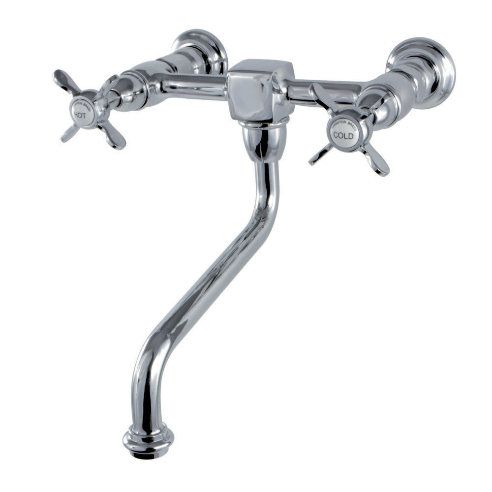 Kingston Brass KS1216BEX Essex Wall Mount Bathroom Faucet