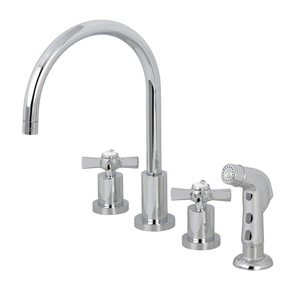 Kingston Brass KS8728ZX Widespread Kitchen Faucet