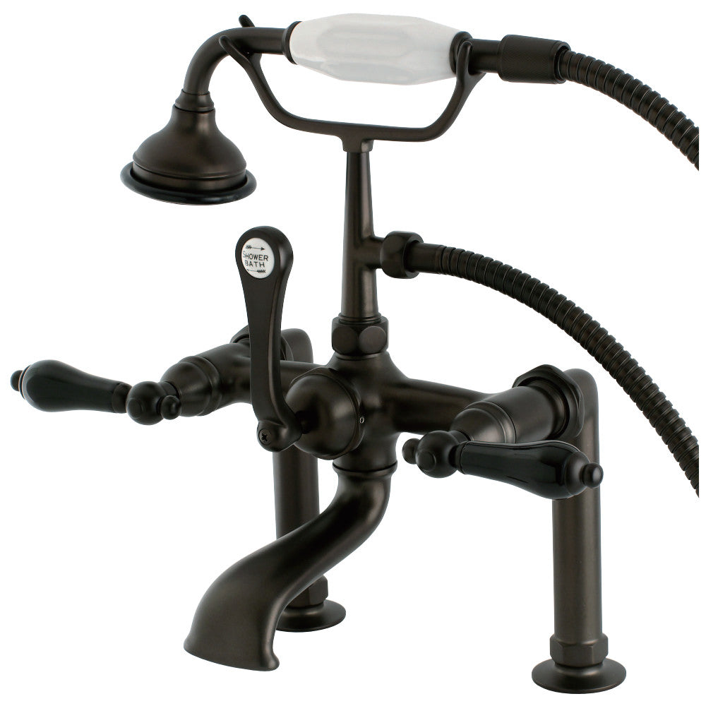 Aqua Vintage Duchess Deck Mount Clawfoot Tub Faucet