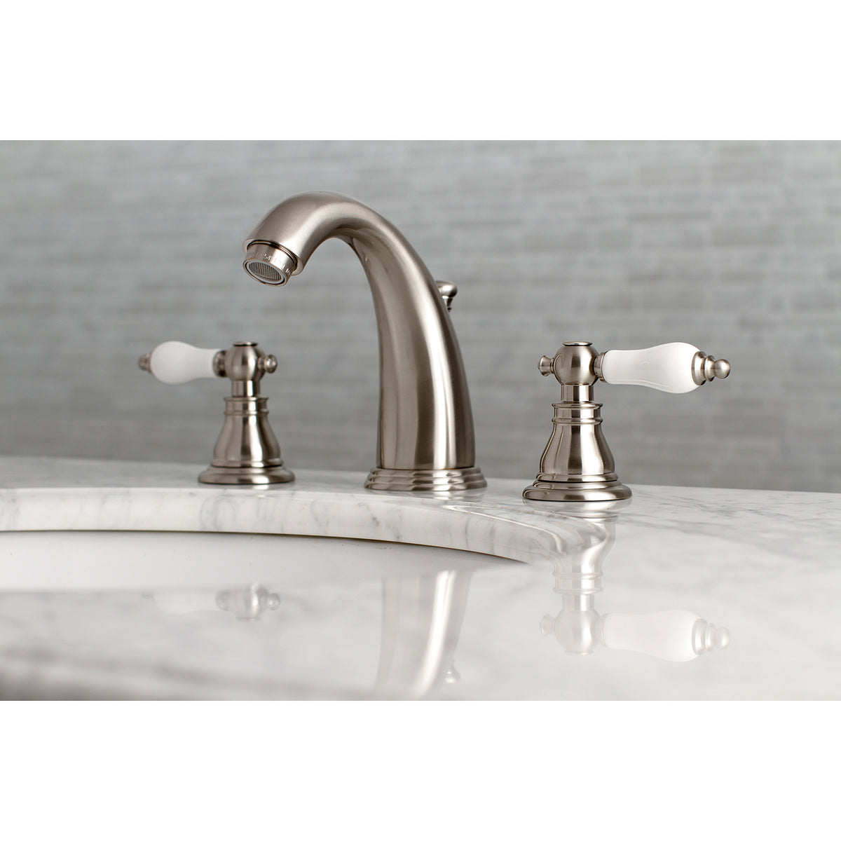 Kingston Brass KB988APL Widespread Bathroom Faucet