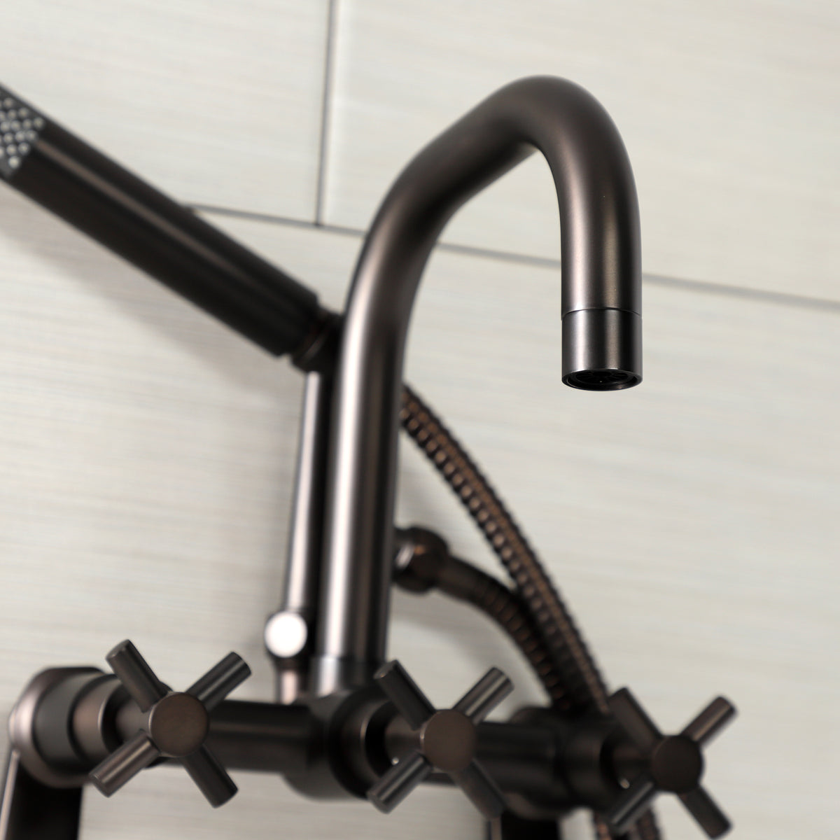 Aqua Vintage Concord Wall Mount Clawfoot Tub Faucet