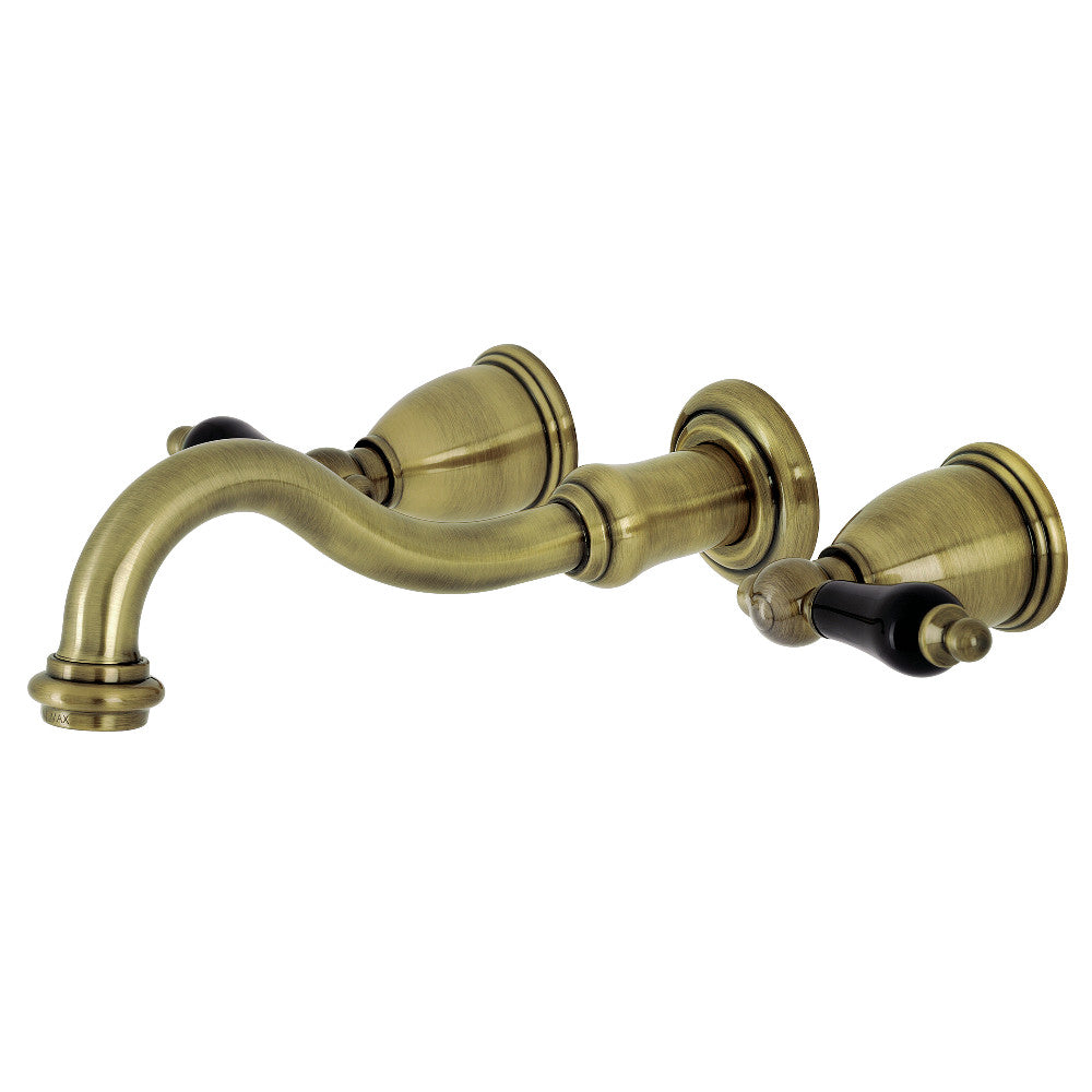 Kingston Brass KS3128PKL Duchess Two-Handle Wall Mount Bathroom Faucet