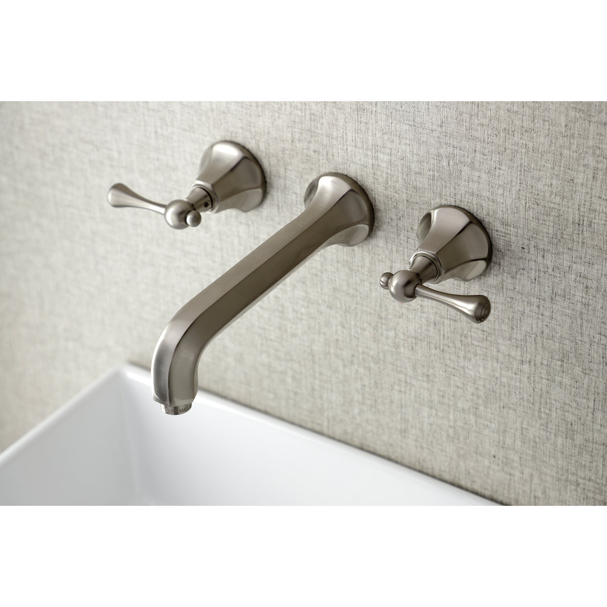 Kingston Brass KS4128BL Wall Mount Bathroom Faucet