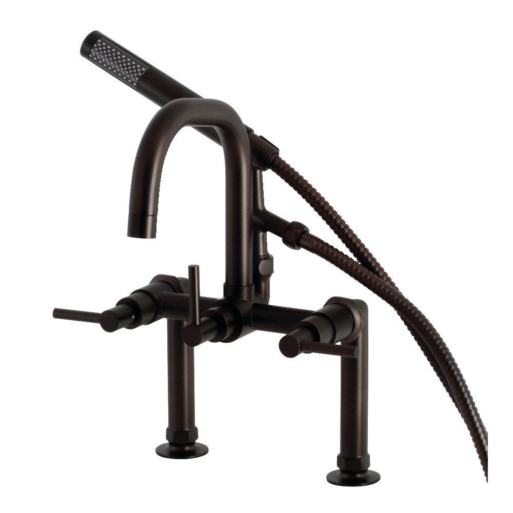 Concord Deck Mount Clawfoot Tub Faucet
